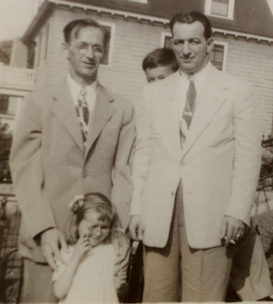 Uncle Waletr with Dad at Arthur's graduation, I believe